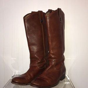 Frye Melissa Knee High Leather Boots